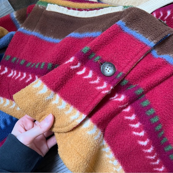 Vintage Fleece Button Up Jacket - Picture 14 of 16